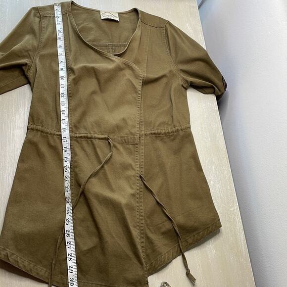 Y2K canvas embroidered jacket/cardigan - Picture 7 of 11